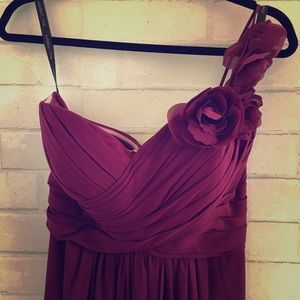 Bill Levkoff off the shoulder gown